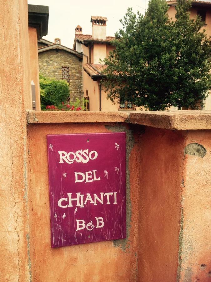 Rosso Del Chianti Panzió Panzano in Chianti Kültér fotó