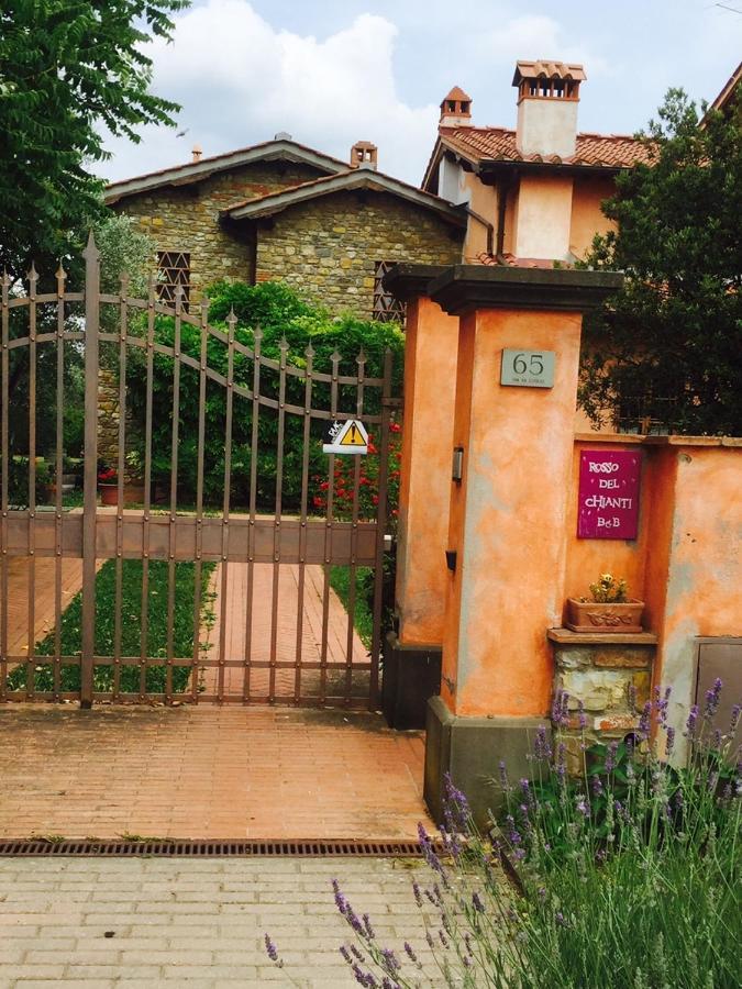 Rosso Del Chianti Panzió Panzano in Chianti Kültér fotó