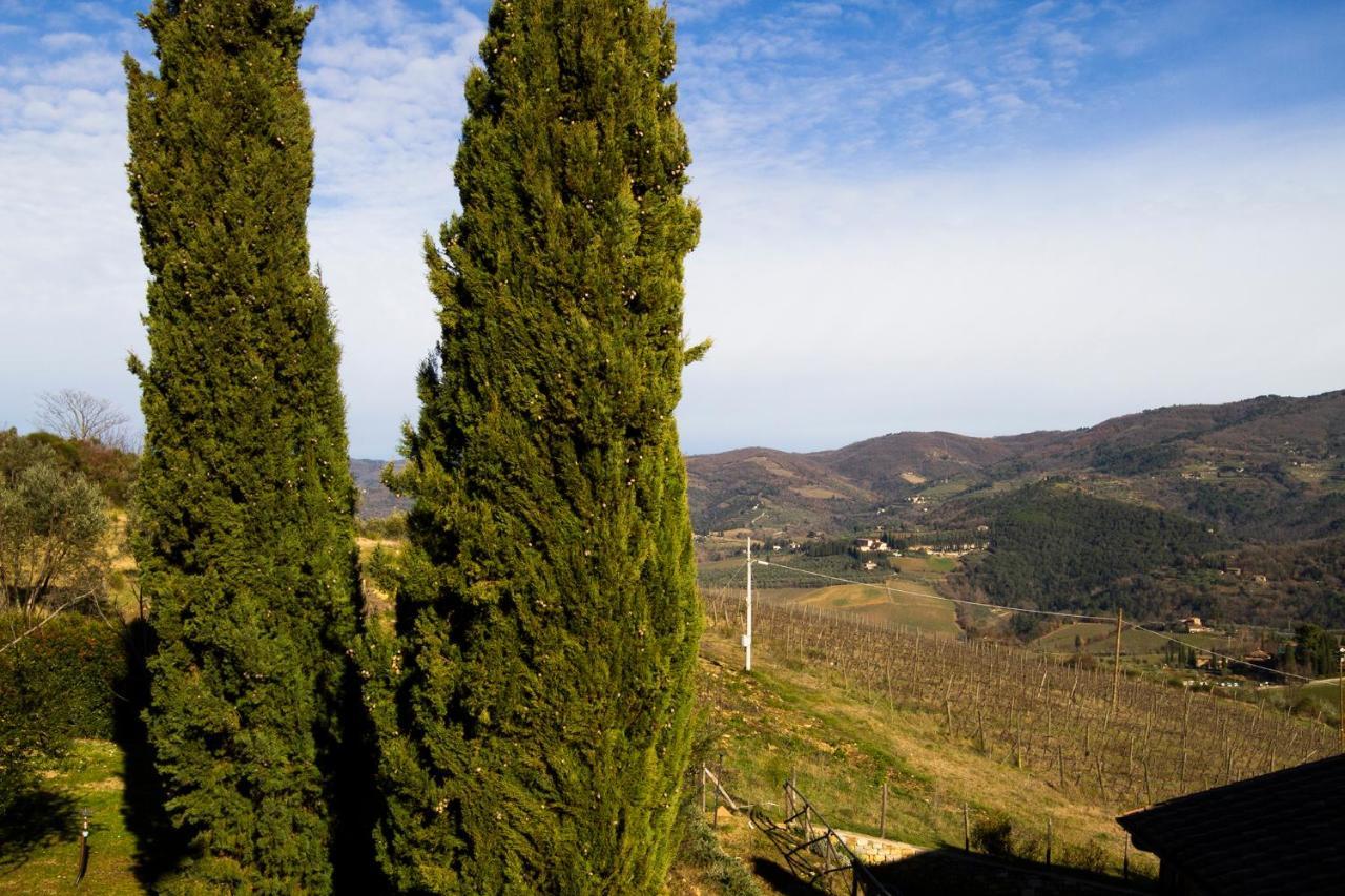 Rosso Del Chianti Panzió Panzano in Chianti Kültér fotó