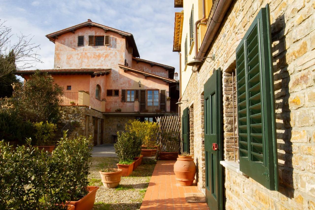 Rosso Del Chianti Panzió Panzano in Chianti Kültér fotó